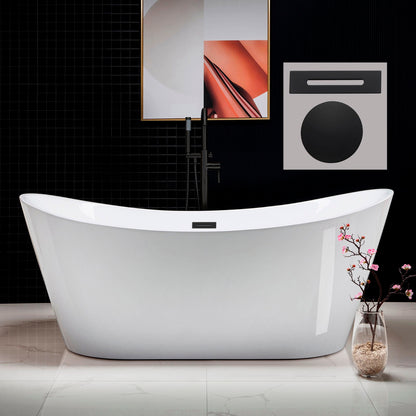 Niebla 71" Freestanding Bathtub