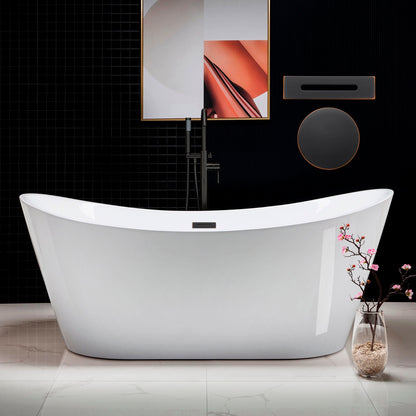 Niebla 71" Freestanding Bathtub