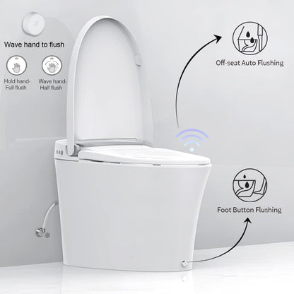 Nolan Tankless One-Piece Toilet - rear view