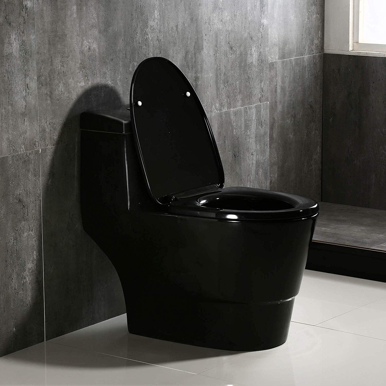 Onyx One-Piece Elongated Toilet - three-quarter view