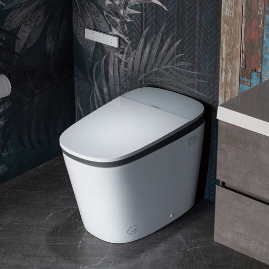 Orion Intelligent Voice-Control Bidet Toilet - profile view