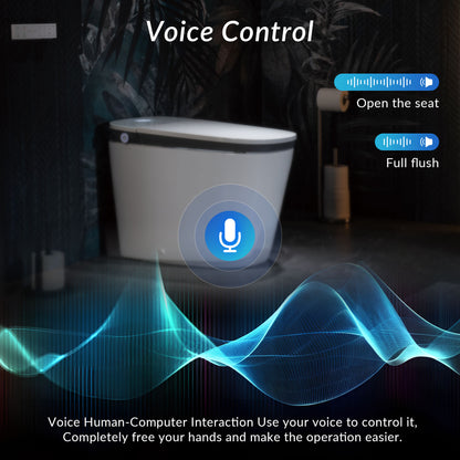 Orion Intelligent Voice-Control Bidet Toilet - side view