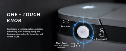 Orion Intelligent Voice-Control Bidet Toilet - product detail