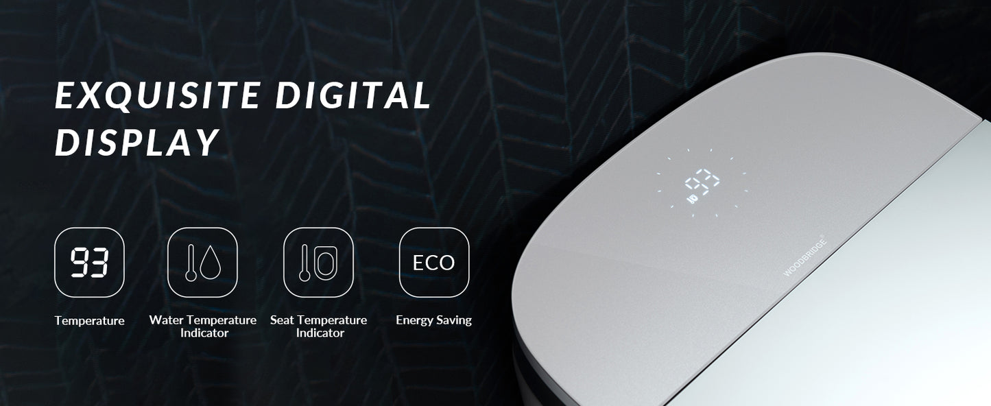 Orion Intelligent Voice-Control Bidet Toilet - product detail