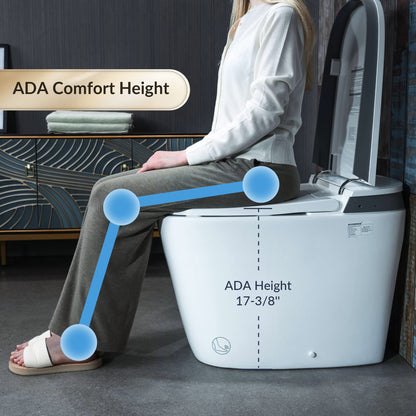 Orion Intelligent Voice-Control Bidet Toilet - top view