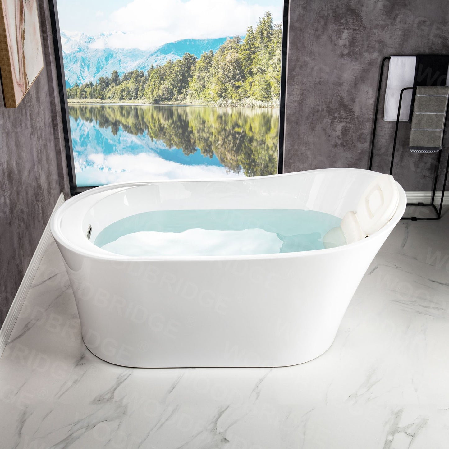 Pado 67" Freestanding Bathtub