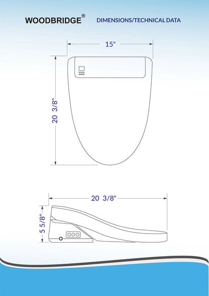 Petal Bidet Toilet Seat - nozzle detail