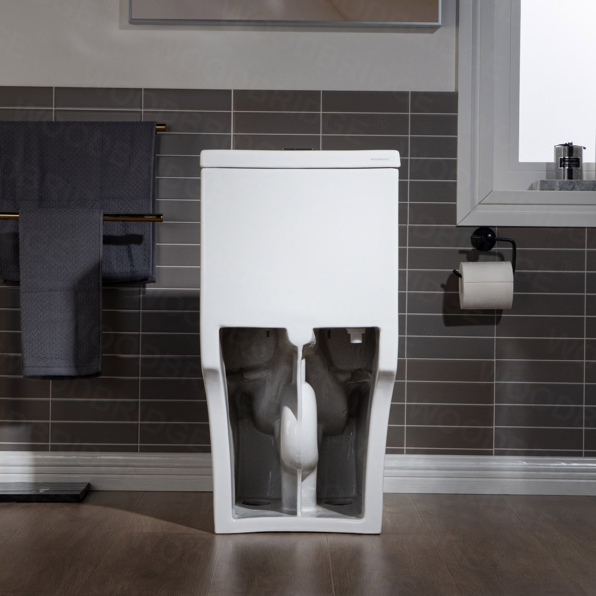 Preston One-Piece Elongated Toilet - additional view