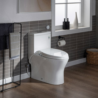 Preston One-Piece Elongated Toilet - seat detail