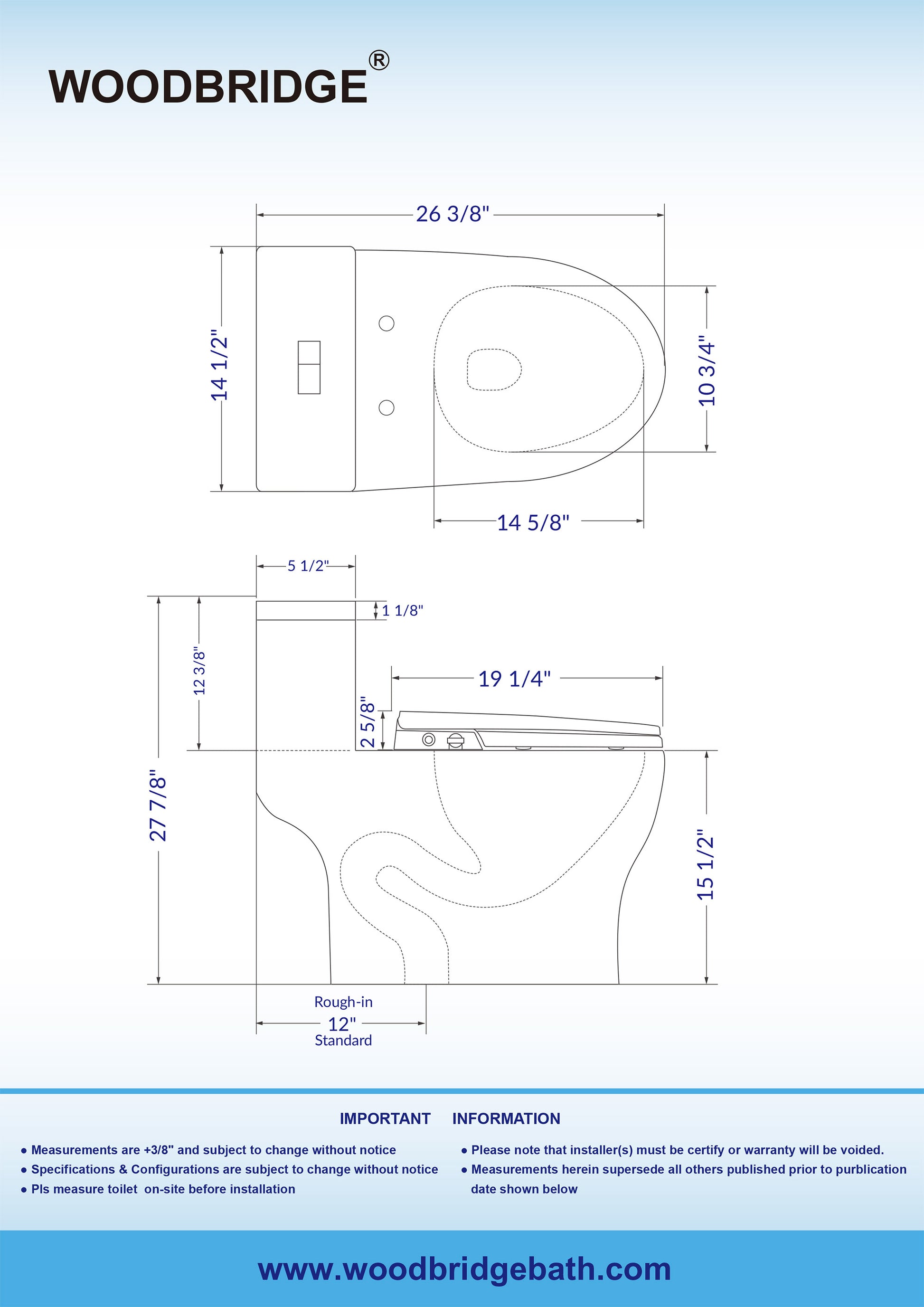 Preston One-Piece Elongated Toilet - lid detail