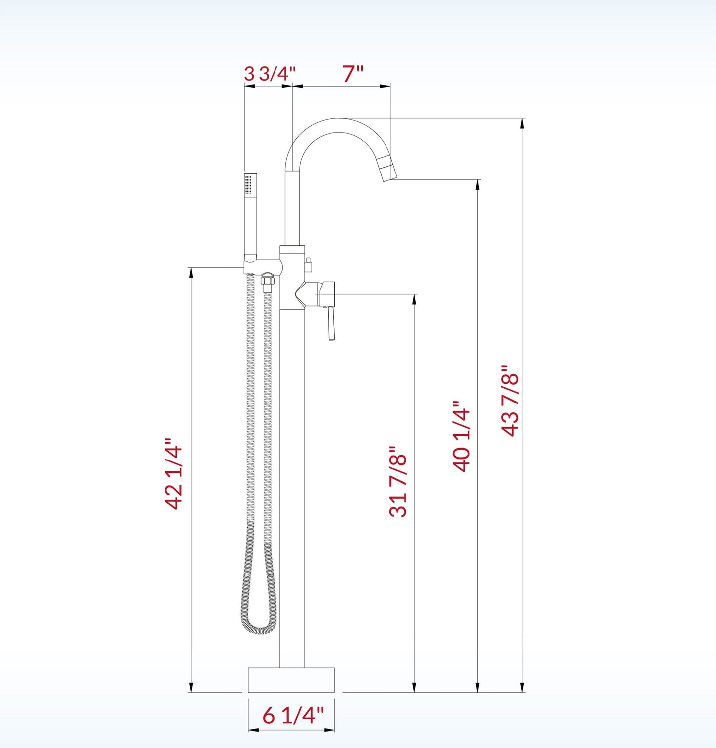 Riverbend Freestanding Tub Faucet