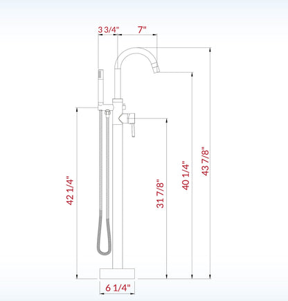 Riverbend Freestanding Tub Faucet