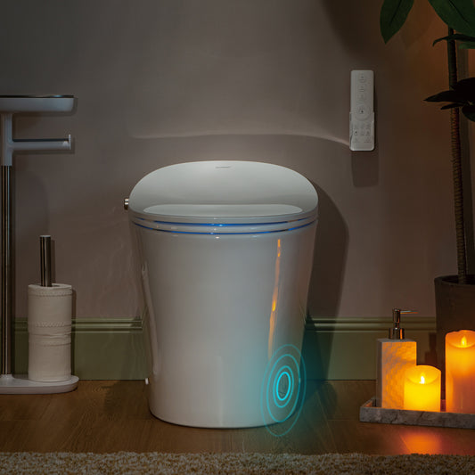 Rowan One-Piece Intelligent Bidet Toilet - front view
