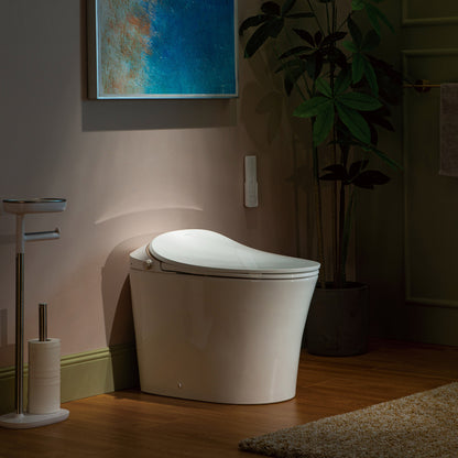 Rowan One-Piece Intelligent Bidet Toilet - three-quarter view