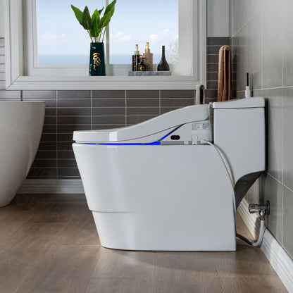 Selene Elongated Intelligent Bidet Toilet - remote control