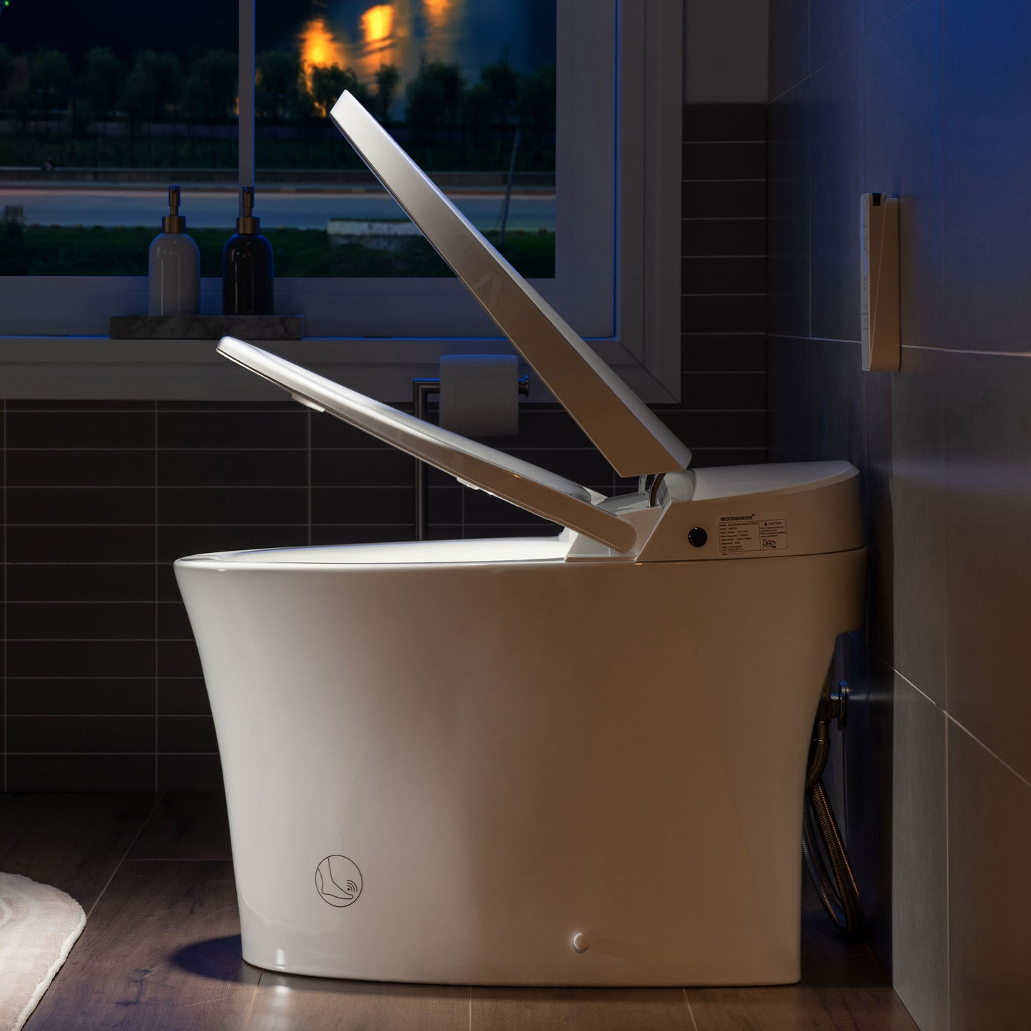 Soren Tankless Intelligent Bidet Toilet - control panel