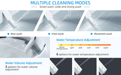 Soren Tankless Intelligent Bidet Toilet - feature detail