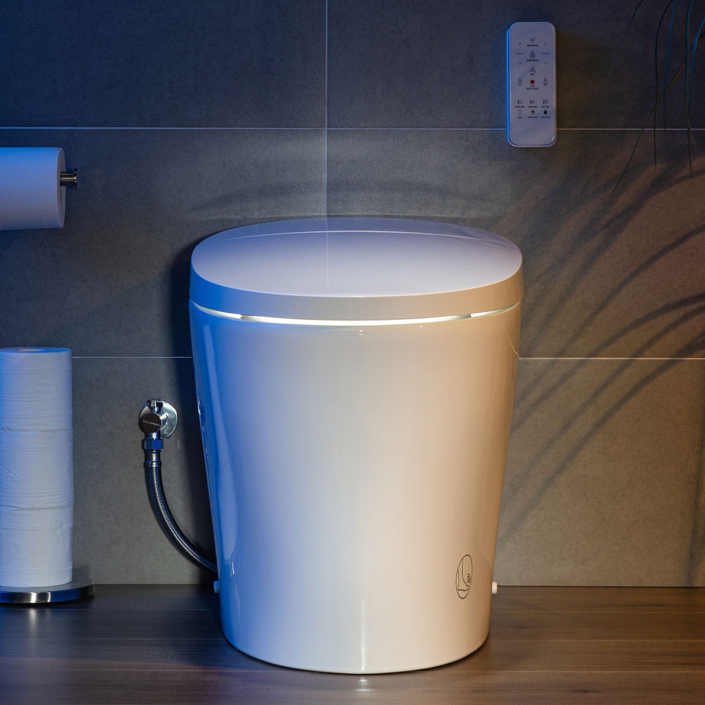 Soren Tankless Intelligent Bidet Toilet - side view