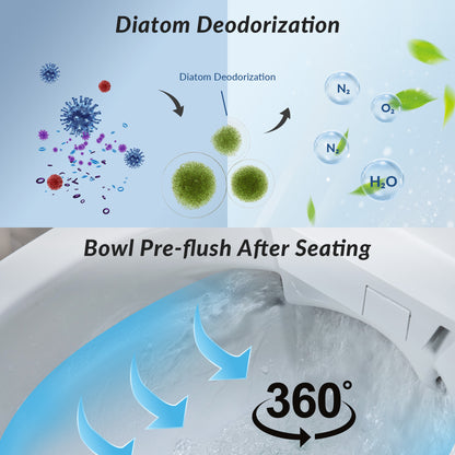 Sterling Wall-Hung Intelligent Bidet Toilet - additional view