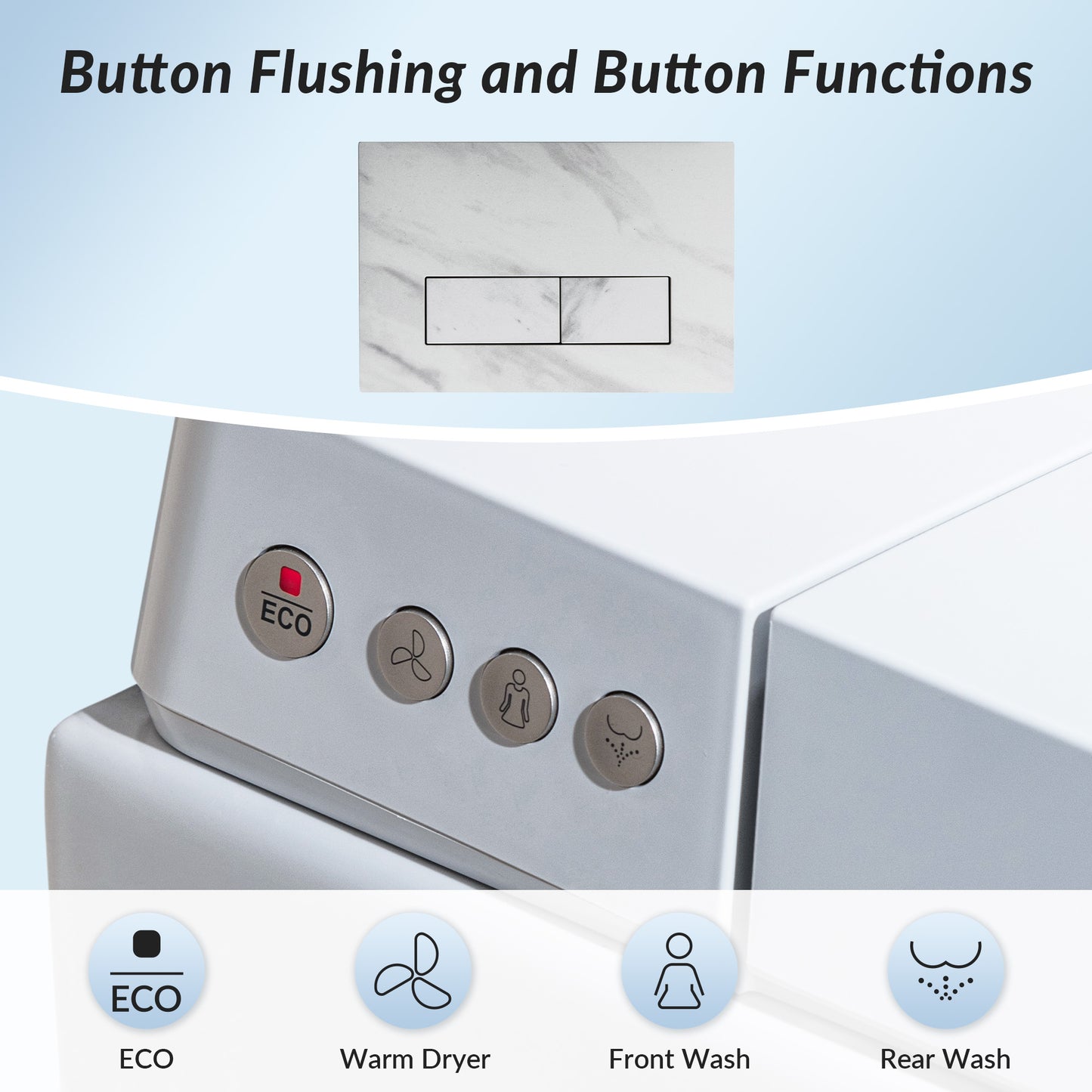 Sterling Wall-Hung Intelligent Bidet Toilet - additional view