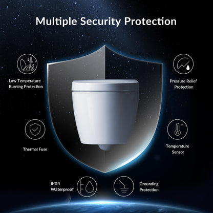 Sterling Wall-Hung Intelligent Bidet Toilet - additional view