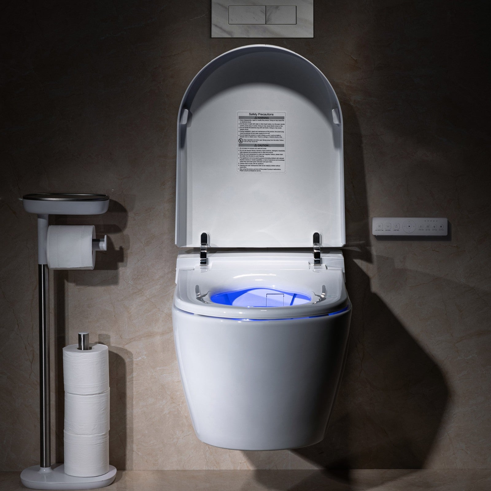 Sterling Wall-Hung Intelligent Bidet Toilet - additional view