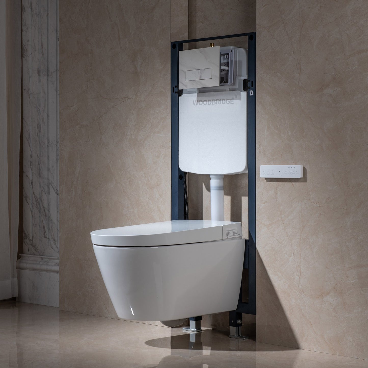 Sterling Wall-Hung Intelligent Bidet Toilet - additional view