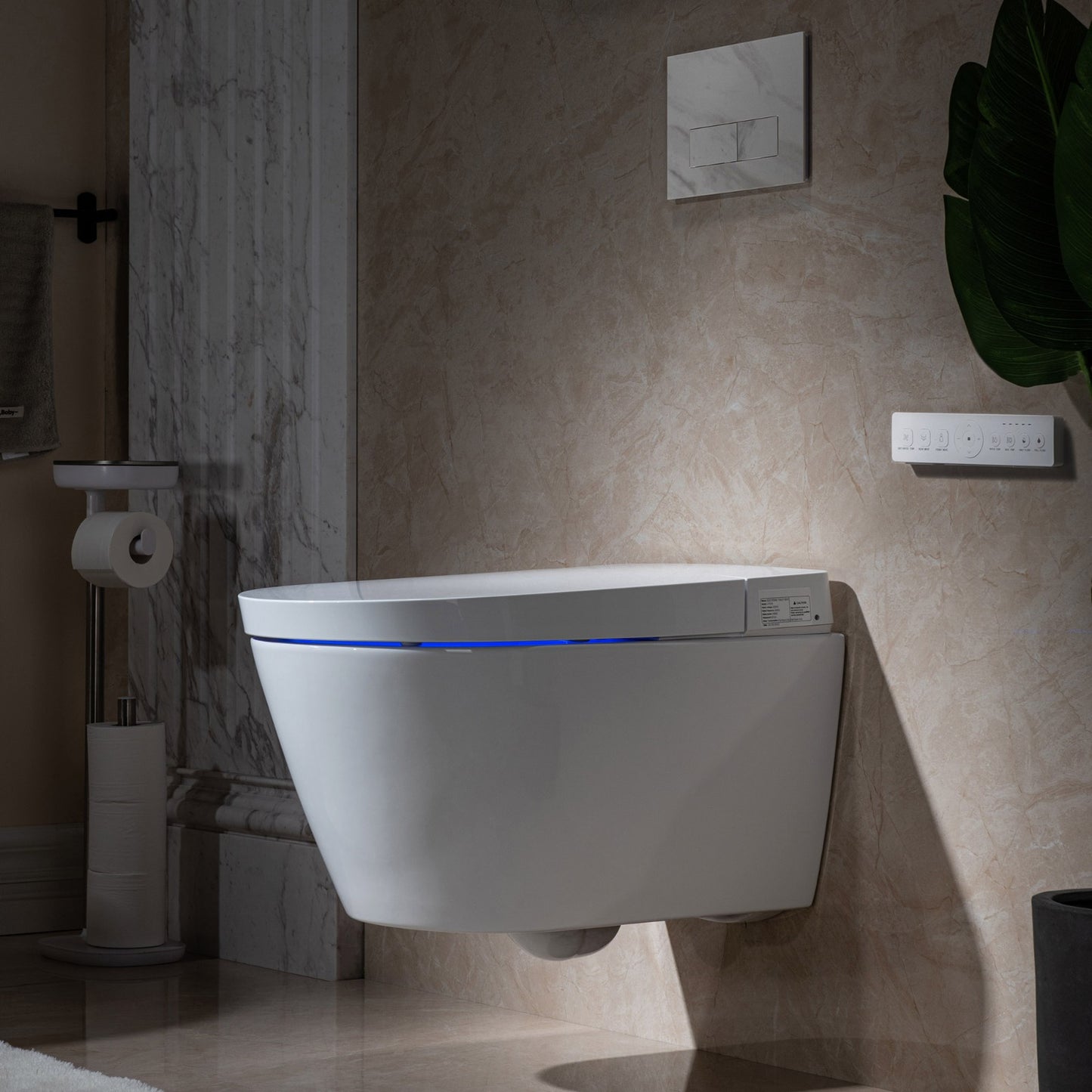 Sterling Wall-Hung Intelligent Bidet Toilet - additional view