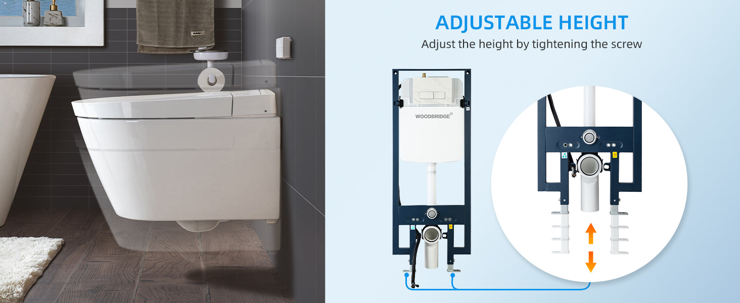 Sterling Wall-Hung Intelligent Bidet Toilet - feature detail