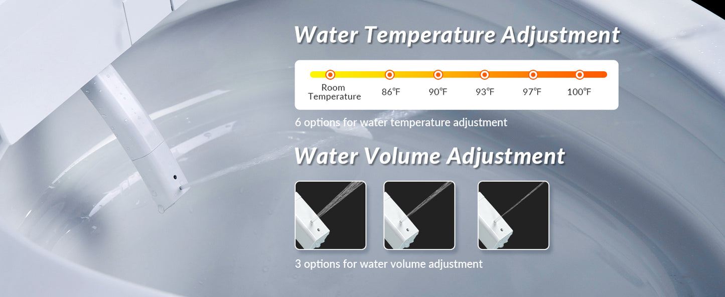 Sterling Wall-Hung Intelligent Bidet Toilet - feature detail