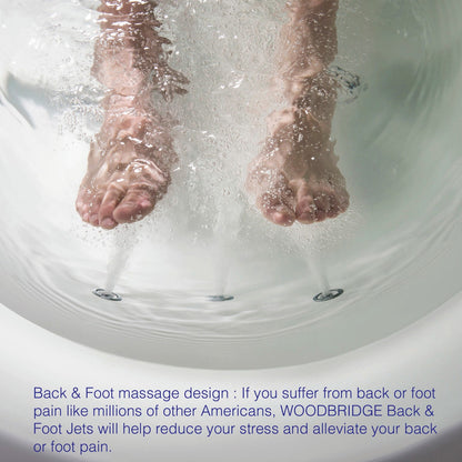 Tekne 71" Freestanding Whirlpool Bathtub