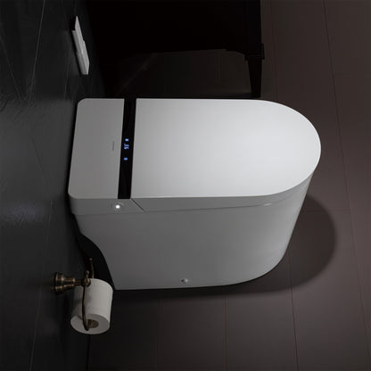 Thalia Tankless One-Piece Intelligent Bidet Toilet - installation view