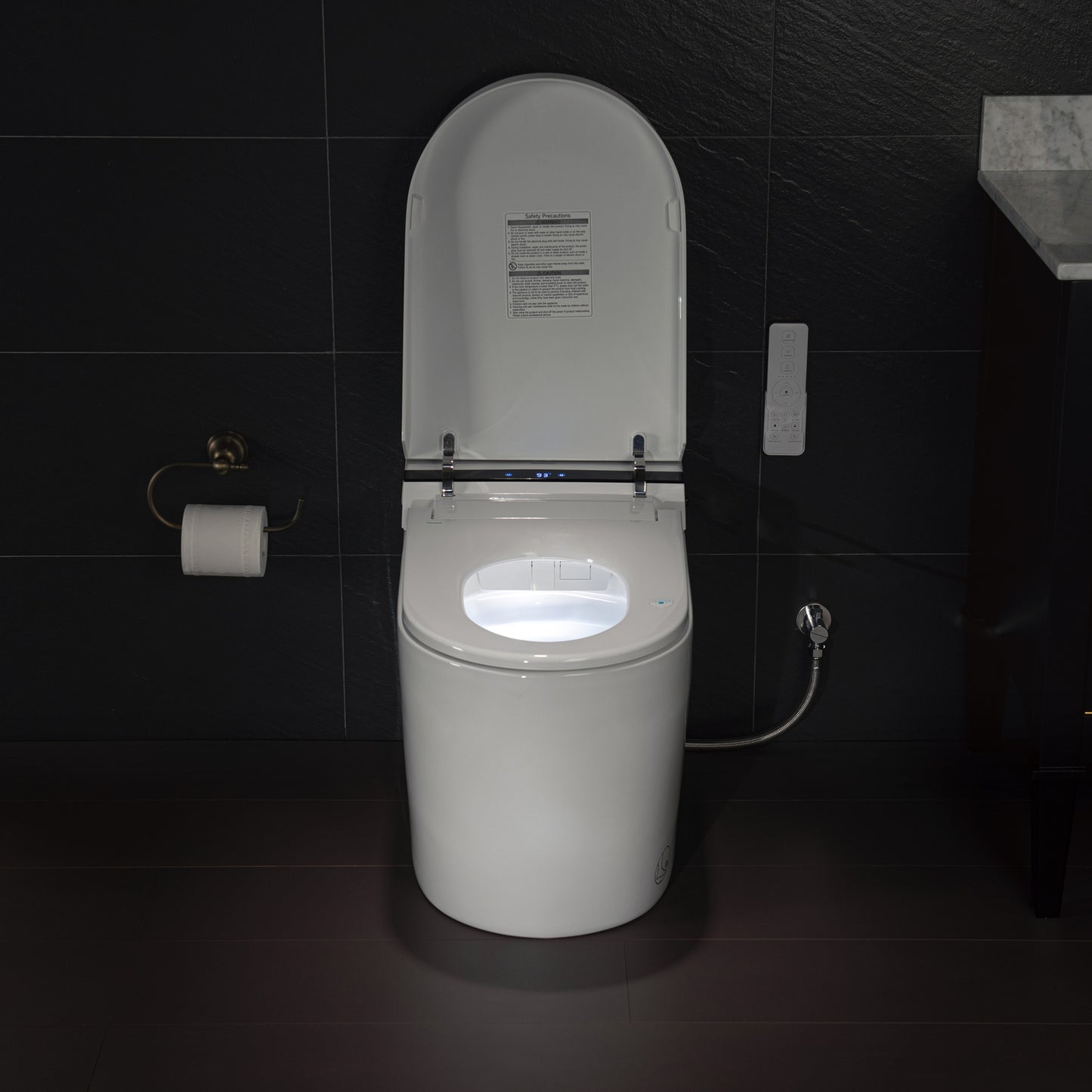 Thalia Tankless One-Piece Intelligent Bidet Toilet - dimensions