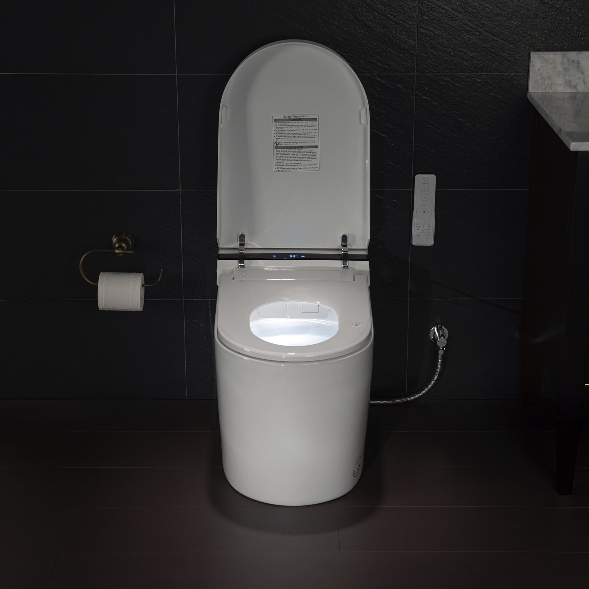 Thalia Tankless One-Piece Intelligent Bidet Toilet - dimensions