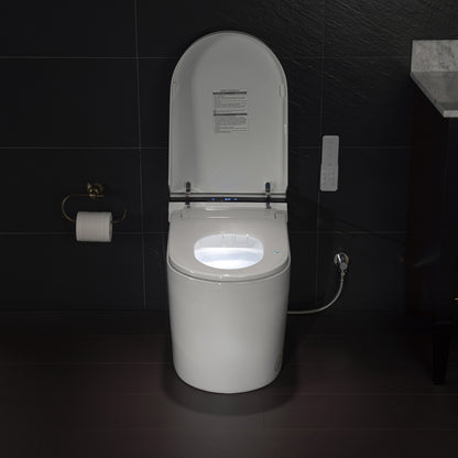 Thalia Tankless One-Piece Intelligent Bidet Toilet - dimensions