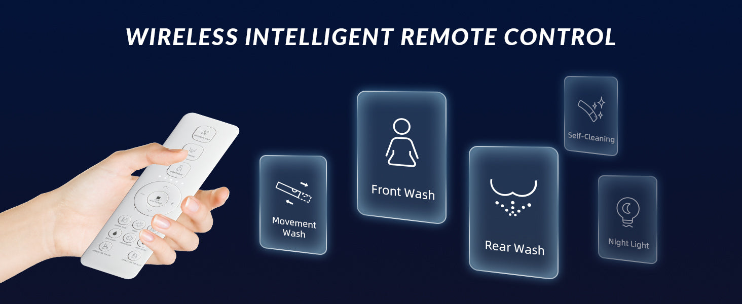 Thalia Tankless One-Piece Intelligent Bidet Toilet - feature detail