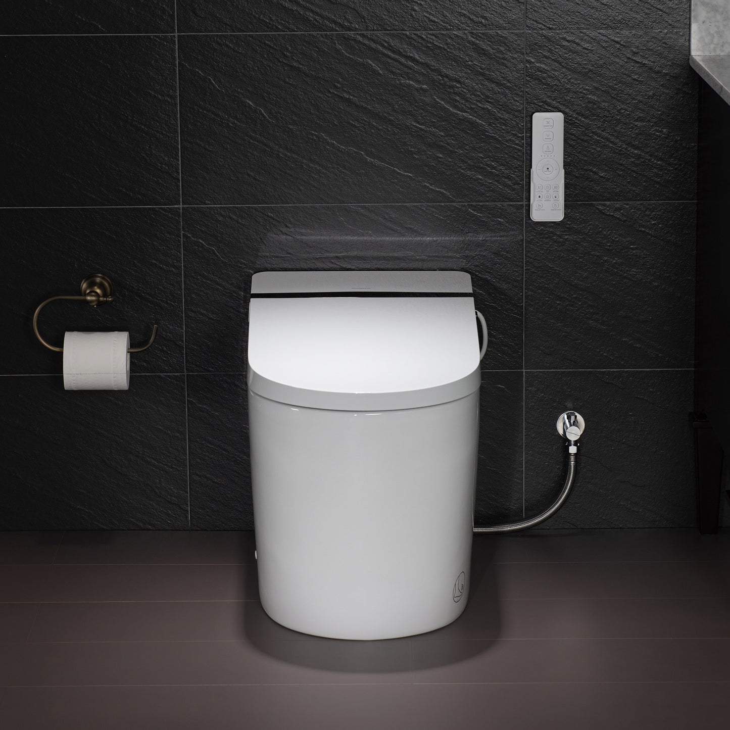 Thalia Tankless One-Piece Intelligent Bidet Toilet - side view