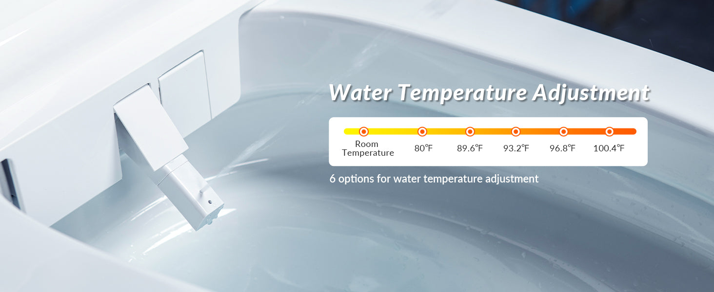 Thalia Tankless One-Piece Intelligent Bidet Toilet - feature detail
