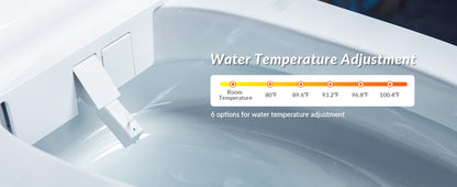 Thalia Tankless One-Piece Intelligent Bidet Toilet - feature detail