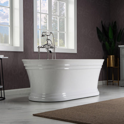 Tuman 67" Freestanding Bathtub