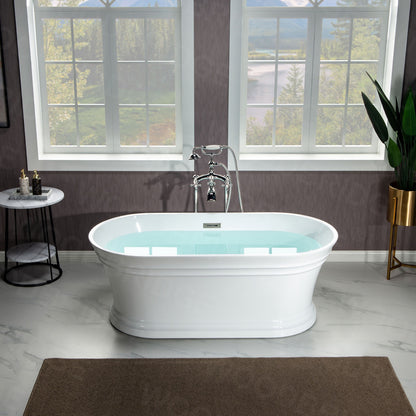 Tuman 67" Freestanding Bathtub
