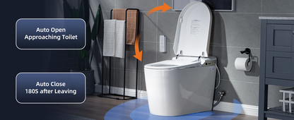 Vesper Intelligent Massage-Wash Bidet Toilet - auto open feature