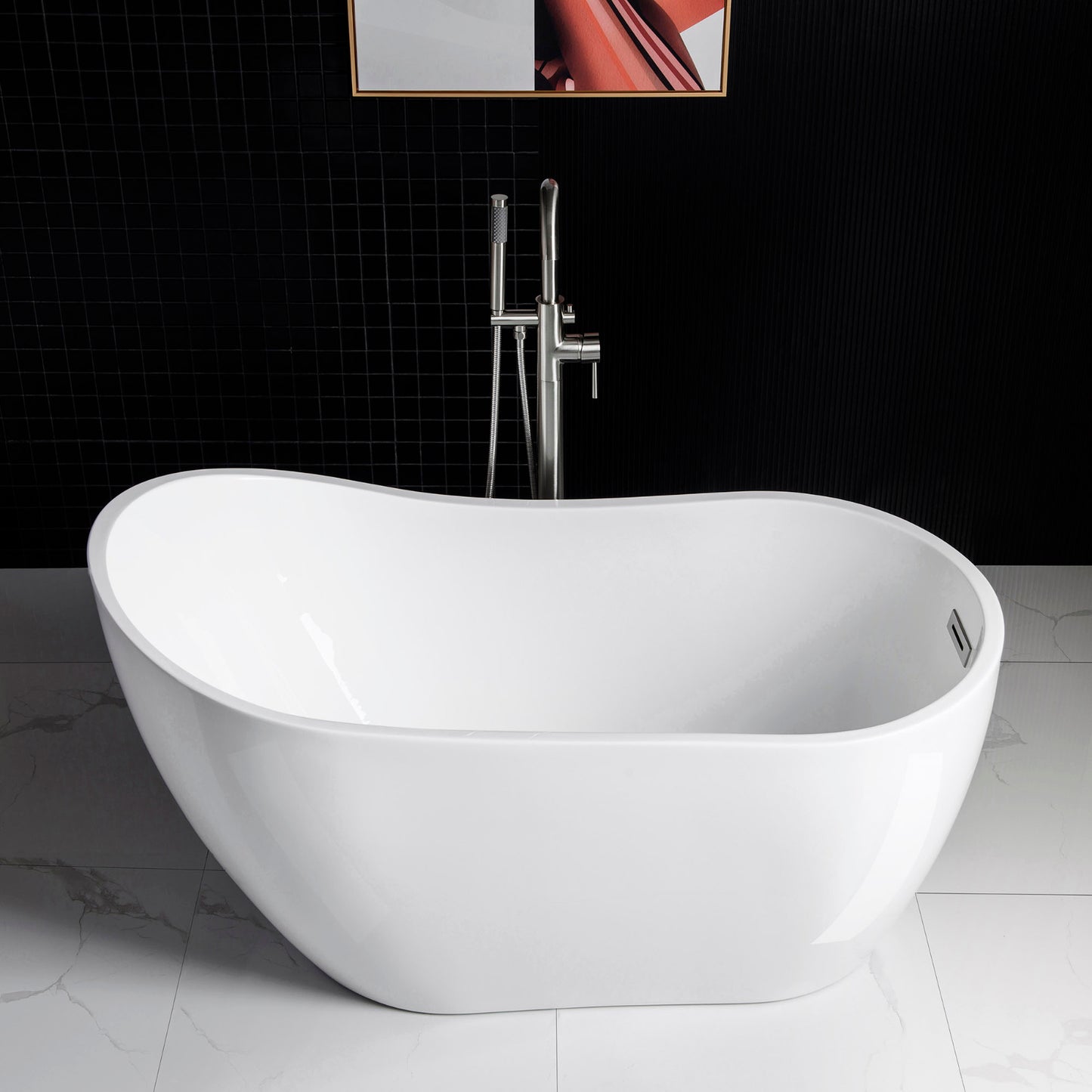 Welle 54" Freestanding Bathtub