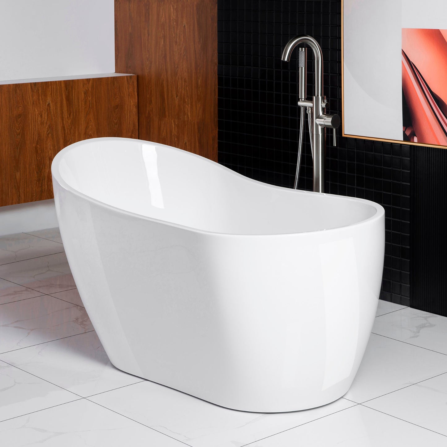 Welle 54" Freestanding Bathtub