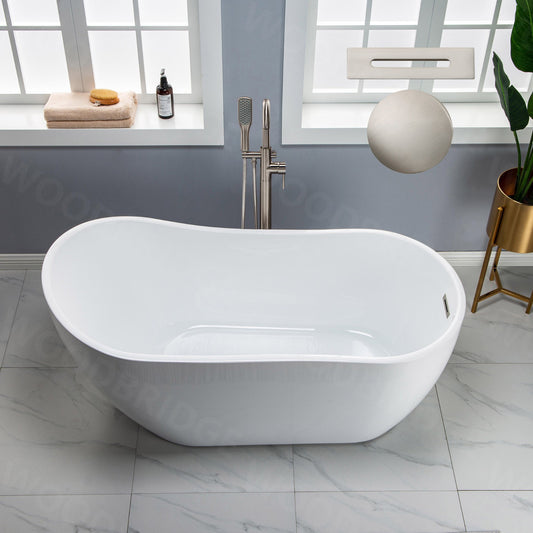 Welle 59" Freestanding Bathtub