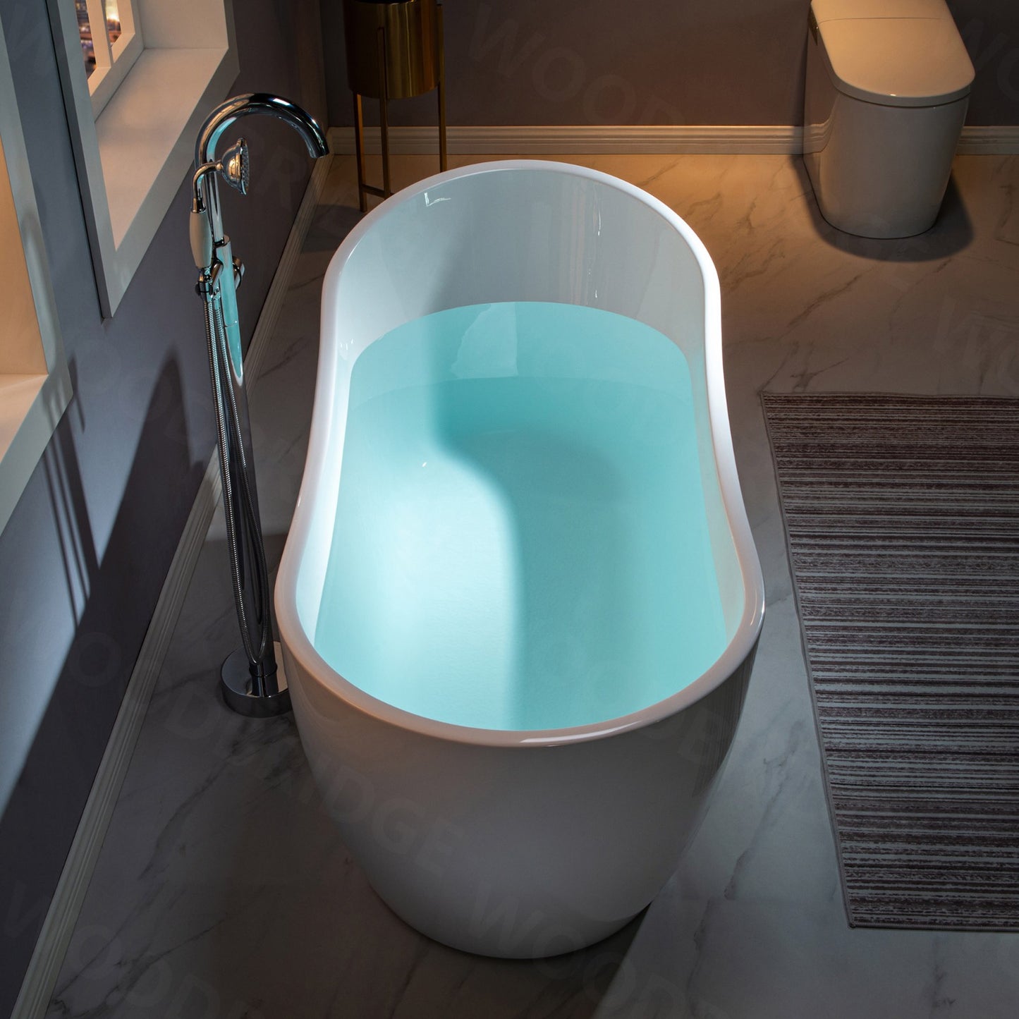 Welle 59" Freestanding Bathtub