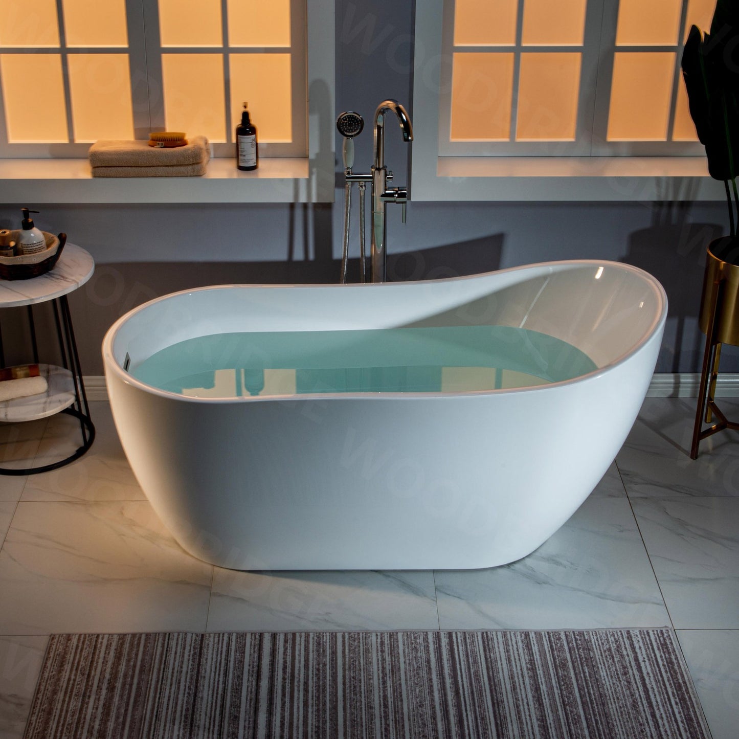 Welle 59" Freestanding Bathtub