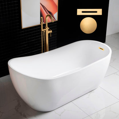 Welle 67" Freestanding Bathtub