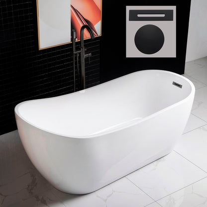 Welle 67" Freestanding Bathtub