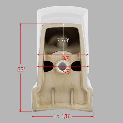 Weston Square One-Piece Toilet - additional view